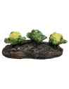 Little garden with cauliflowers for nativity scene World Nativity Scenes