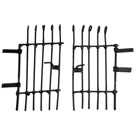 Portón de metal grande de 6 cm para belén Mondo Presepi