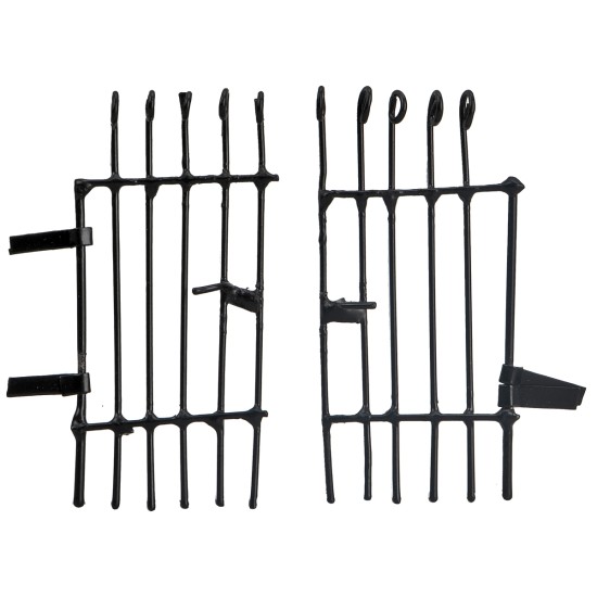 Portón de metal grande de 6 cm para belén Mondo Presepi