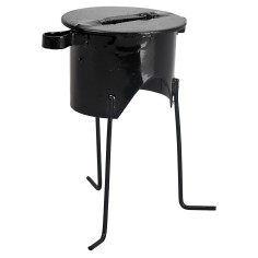 Caldera de castañas lux h 5,8 cm para belén Mundo Belenes