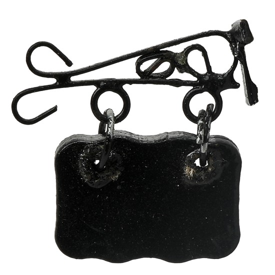 Letrero de metal de 2,5 cm para belén Mondo Presepi