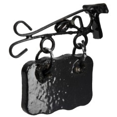 Insegna cm 2,5 in metallo per presepe Mondo Presepi 2