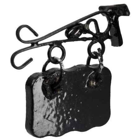 Letrero de metal de 2,5 cm para belén Mondo Presepi