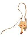 Plucked chicken in resin for nativity scene Mondo Presepi