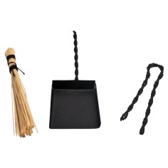 Juego de herramientas para chimenea para estatuas de 15-30 cm 2