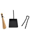 Juego de herramientas para chimenea para estatuas de 15-30 cm