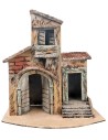 Casita napolitana con puerta elevada de 26,5x15,7x14,5 cm de