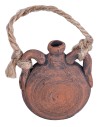 Terracotta flask h 4 cm