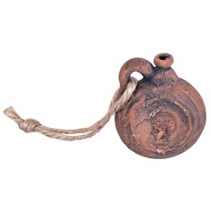 Botella de terracota cm 3,5 para belén Mondo Presepi 2