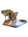 copy of Garden with storage and apple tree for statues of 5-6 cm