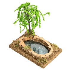 Pond depth effect with plant cm 12.5x8.5x14 h for