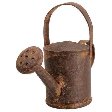 Regadera de metal oxidado cm 9,7x7,8 h para belén