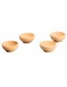 Set of 4 wooden bowls ø 1.5 cm for nativity scene Mondo Presepi