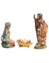 Conjunto Natividad 3 piezas 10 cm Euromarchi para belén Mundo Pesebres