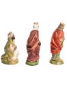 copia de Set tres Reyes Magos Euromarchi 45 cm para belén Mundo