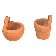 Conjunto de 2 jarrones con gancho para belén Mondo Presepi 2