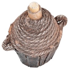 Demijohn cm 4Øx6 h for nativity scene Mondo Presepi 2