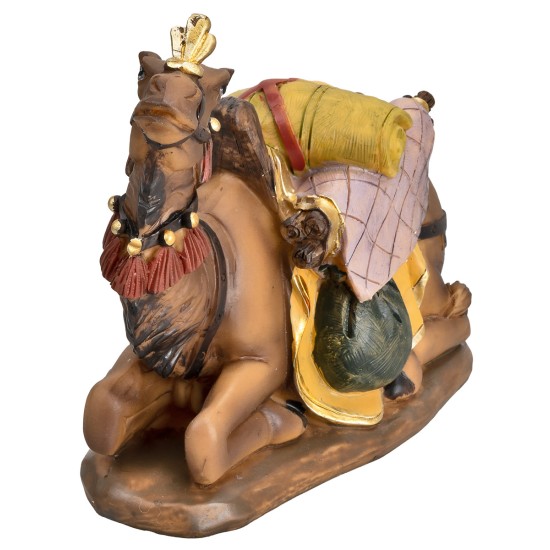 Camello sentado en resina recomendado serie 15 cm para belén