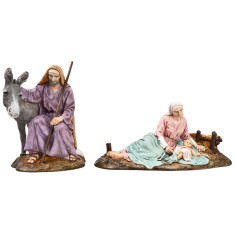 Nativity 15 cm in resin Landi Moranduzzo nativity scene