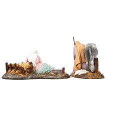 Nativity 15 cm in resin Landi Moranduzzo nativity scene 2