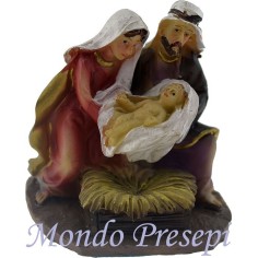 Cm 5,5 Natividad en resina Mondo Presepi