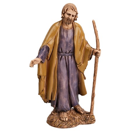 Natividad 3 figuras decoración ‘700 serie 10 cm Landi Moranduzzo