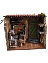 Shoe repair shop with working light cm 19.5x11.7x16 h