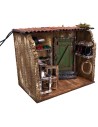 Shoe repair shop with working light cm 19.5x11.7x16 h