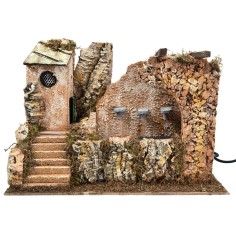 Fountain with three jets with electric pump cm