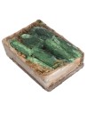Wooden crate with cucumbers 4x3x2 cm h