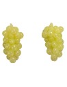Set 2 grappoli uva bianca cm 2,5