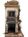 Casa napoletana a due piani con balcone cm 20x20x38,5 h