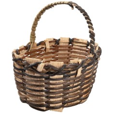 Copia de Cesta de mimbre con asas 9 cm para pesebre Mundo