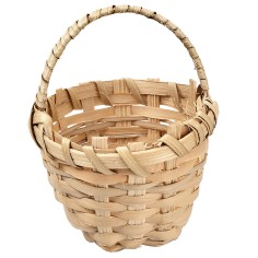 Cesta de mimbre con asa Ø 5,3 cm para belén Mondo Presepi