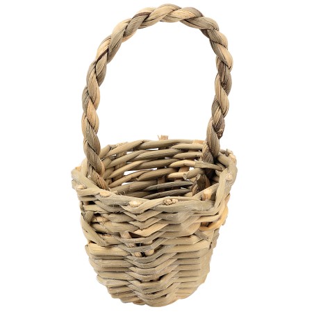 Copia de Cesta de mimbre con asa Ø 5,3 cm para pesebre Mundo