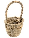 Copia de Cesta de mimbre con asa Ø 5,3 cm para pesebre Mundo