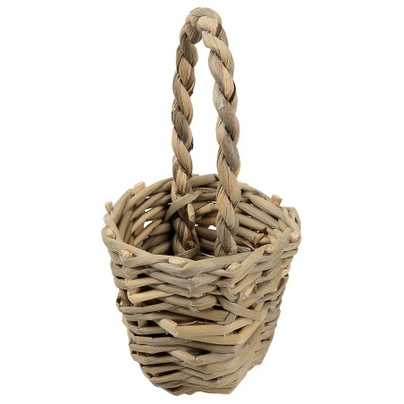 copy of Wicker basket with handle Ø 5.3 cm for Mondo nativity scene