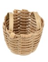 Wicker basket with handle Ø 3 cm