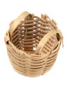 Cesto in vimini con manico Ø 1,2x1,5 cm per presepe Mondo
