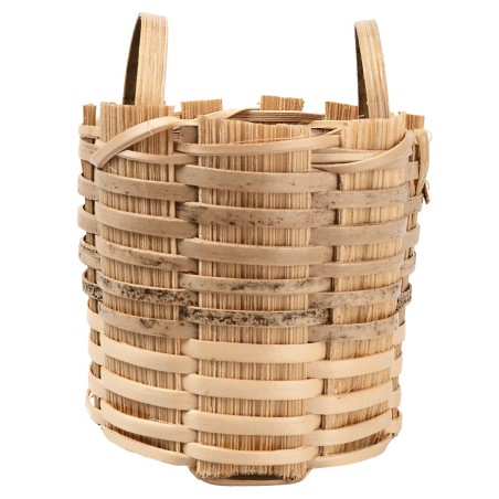 copy of Wicker basket with handle Ø 3 cm for Mondo nativity scene