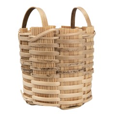 copy of Wicker basket with handle Ø 3 cm for Mondo nativity scene