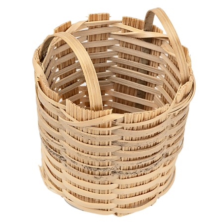 copy of Wicker basket with handle Ø 3 cm for Mondo nativity scene