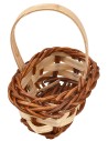 Wicker basket with handle 6 cm high