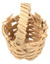 Cesto in vimini con manico Ø 2 cm per presepe Mondo Presepi