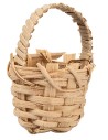 Cesta de mimbre con asa Ø 2 cm para belén Mondo Presepi