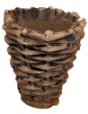 Wicker basket cm 2.2X1.9X2.5 h nativity scene miniatures