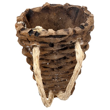 Cesta de mimbre cm 3x2,5x6,6 h miniaturas para pesebre