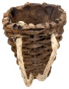Wicker basket cm 2.2X1.9X2.5 h nativity scene miniatures