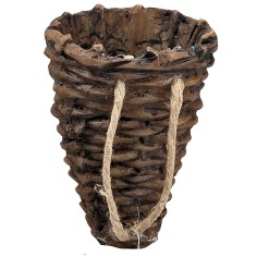 copy of Wicker Basket cm 3x2.5x3.5 h nativity scene accessories for