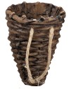 Wicker basket cm 3x3.5x4.5 h nativity scene miniatures